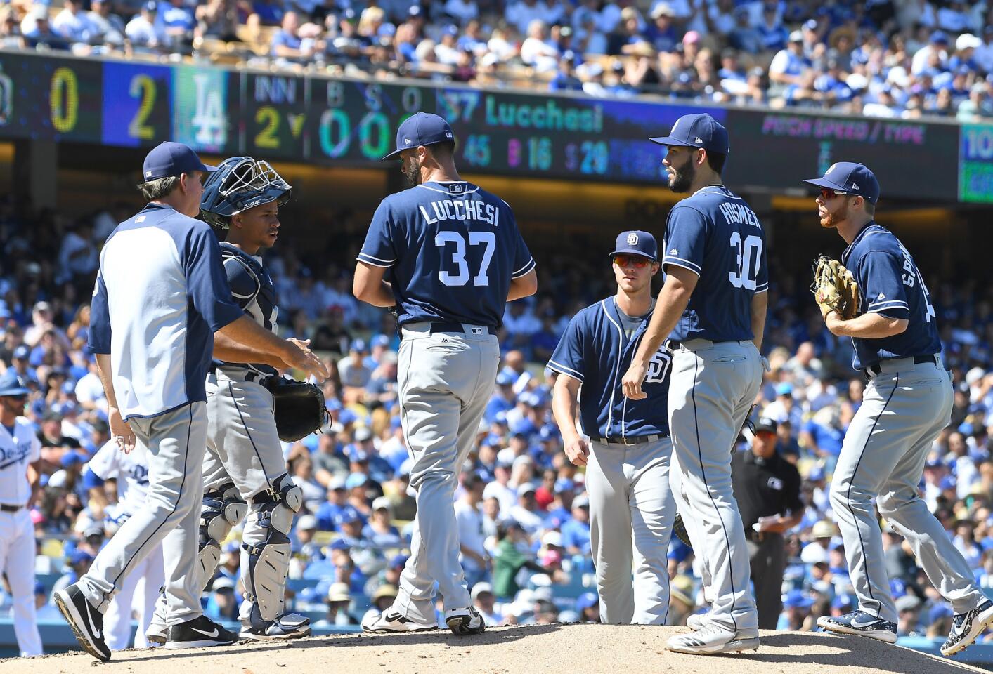 San Diego Padres v Los Angeles Dodgers