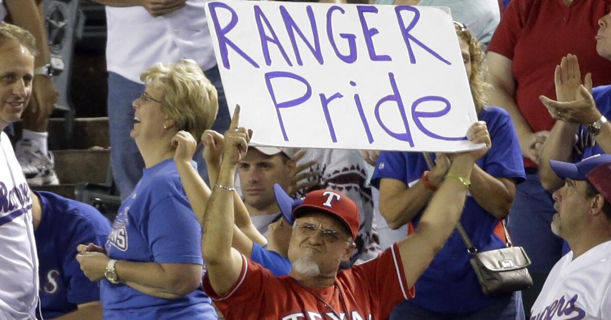 Texas Rangers are lone MLB team without a Pride Night - Los Angeles Times