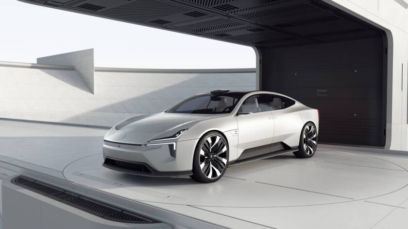 The Polestar Precept concept car telegraphs the company's design direction.