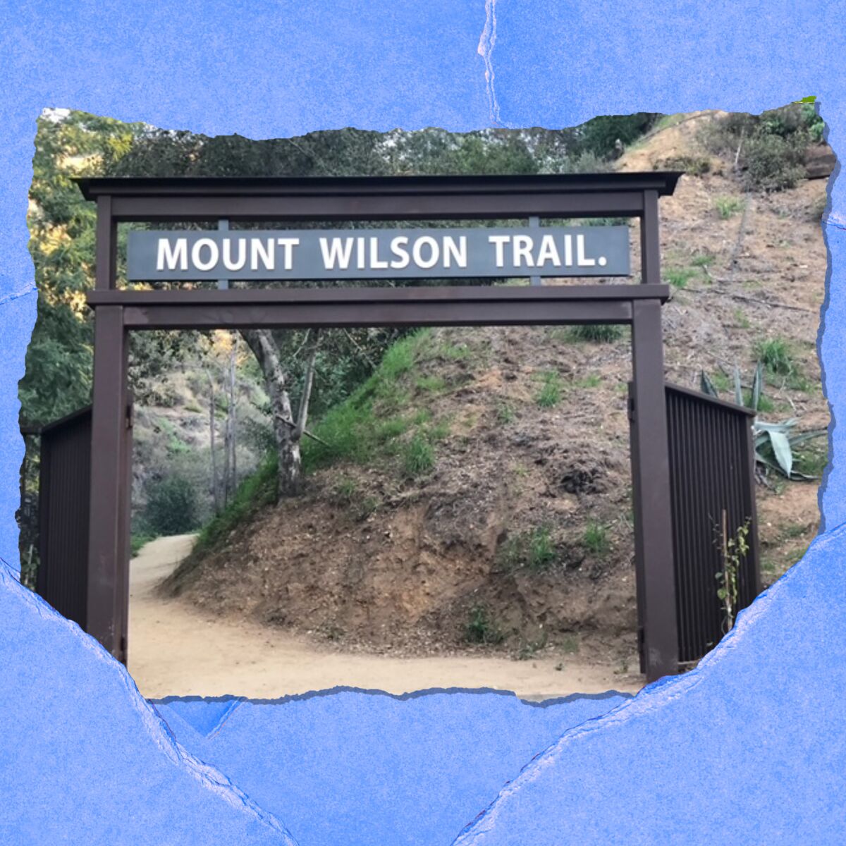 Mount Wilson trail entrance