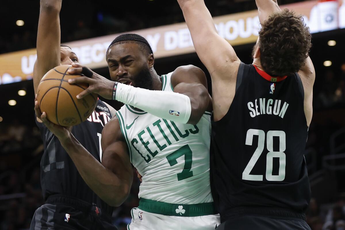 Celtics rout Rockets 145-113 to improve to 19-0 at home - The San