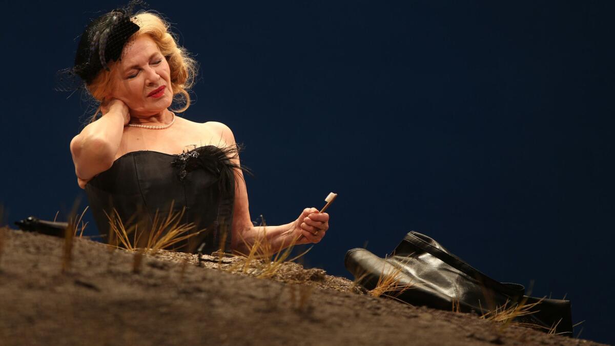 Dianne Wiest during a dress rehearsal of "Happy Days."