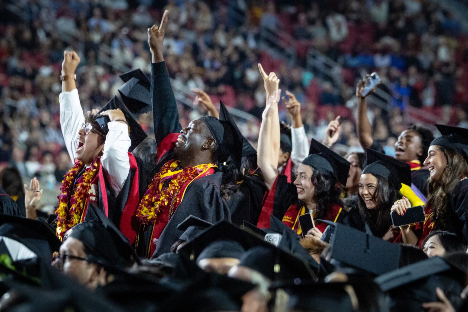 Photos: Gustavo Dudamel, L.A. Phil music director, honored at 2026 USC commencement ceremony