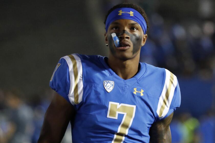Luis Sinco  Los Angeles Times UCLA’S Dorian Thompson-Robinson is a front-runner for quarterback.