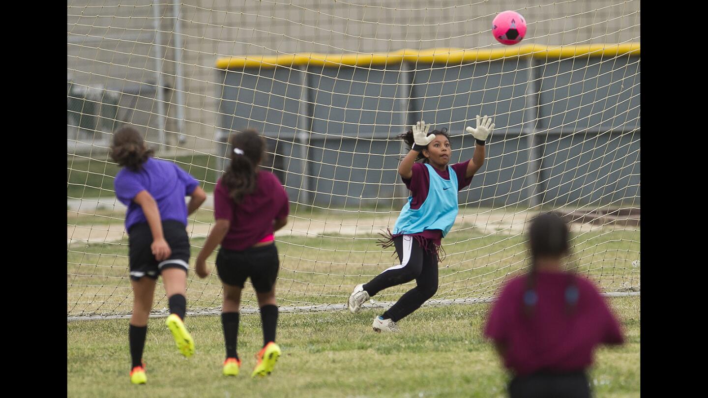 Photo Gallery: Newport Coast vs. Sonora during a Pilot Cup girls' 3-4 silver division game