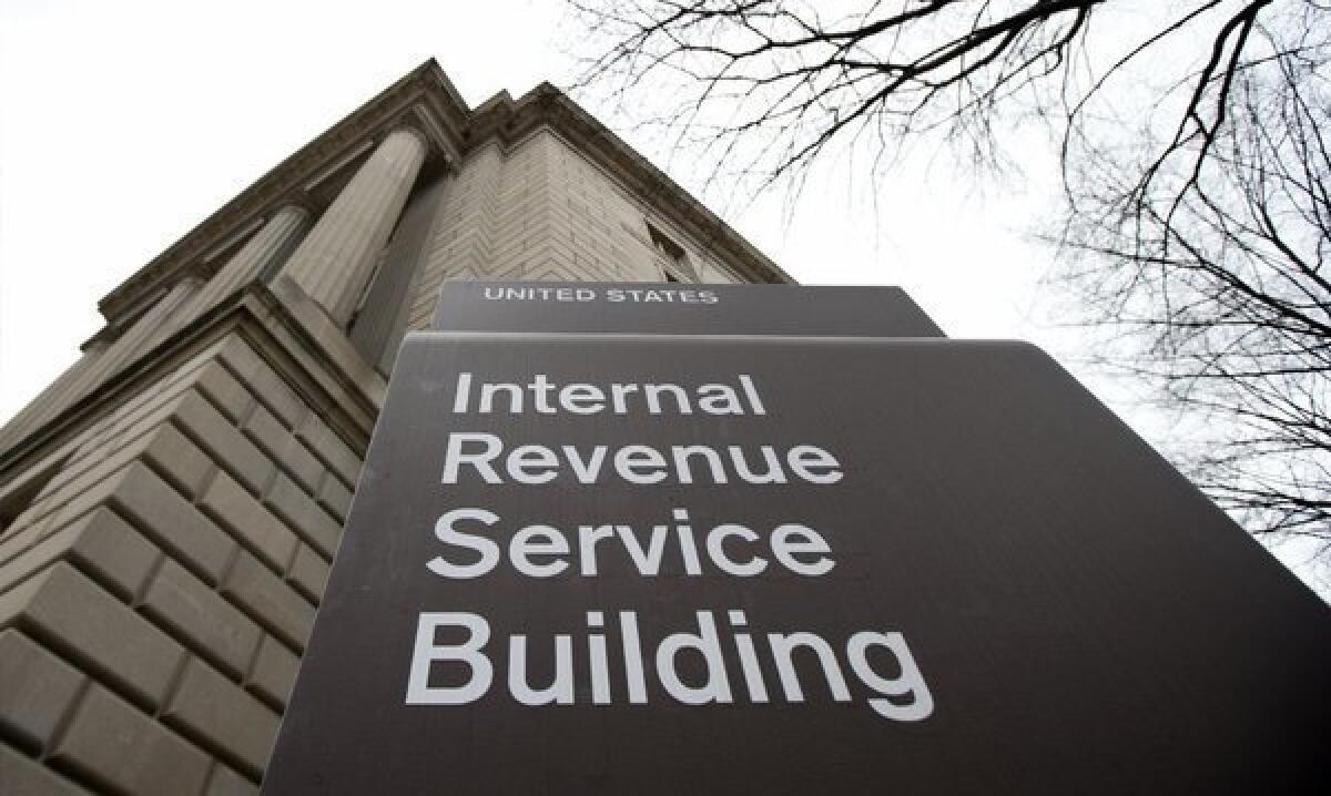 Internal Revenue Service headquarters in Washington.