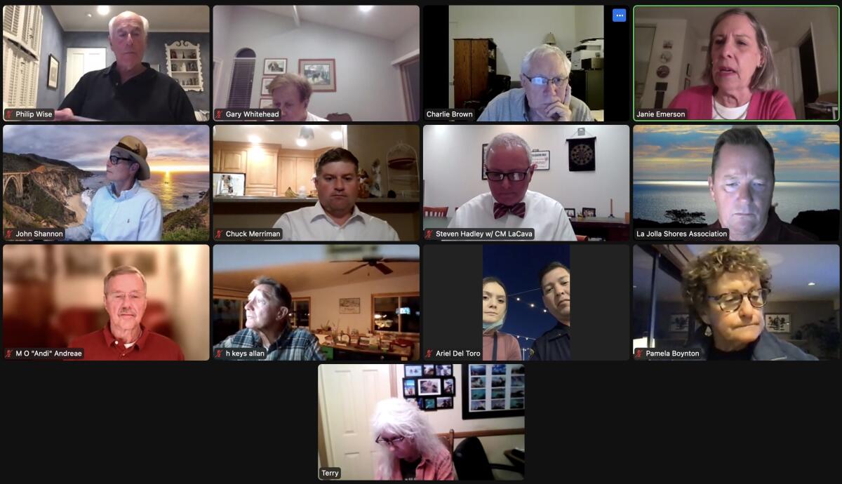 The La Jolla Shores Association meets Feb. 9 online.