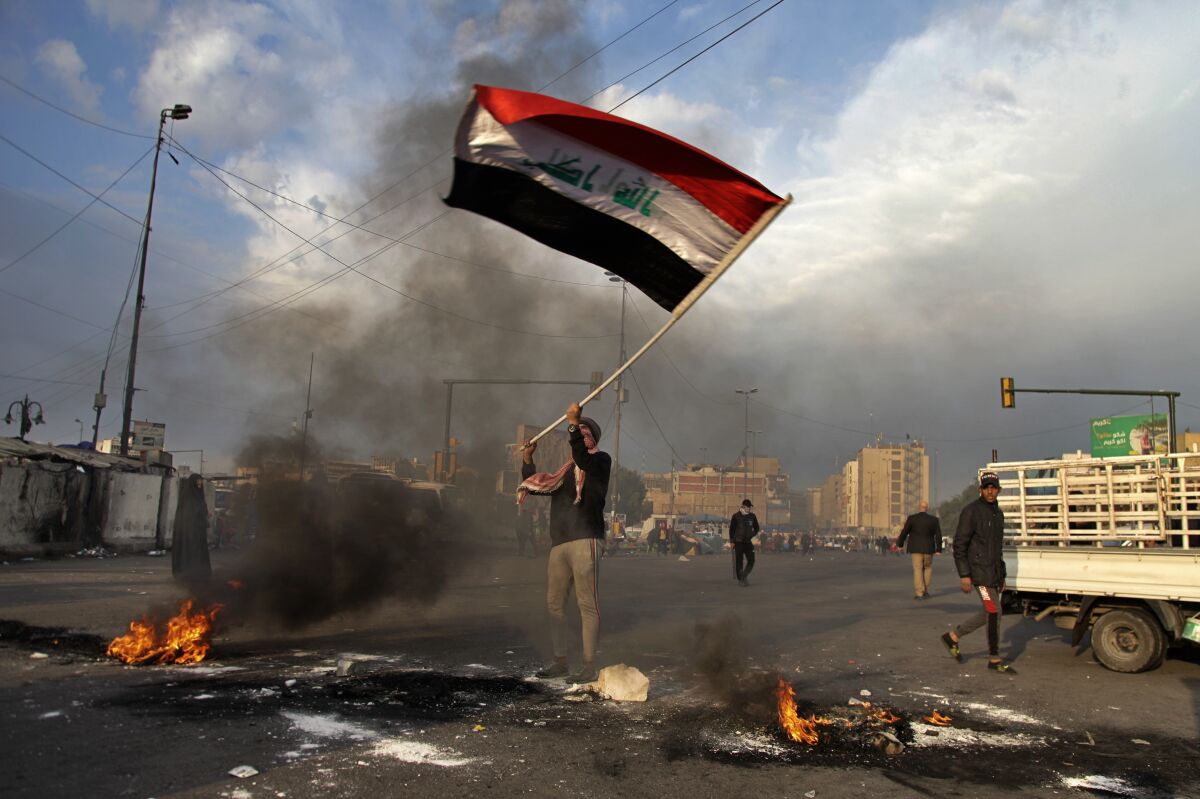 Protest in Baghdad's Tahrir Square