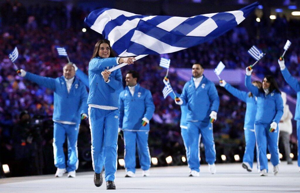 Opening ceremony: Greece