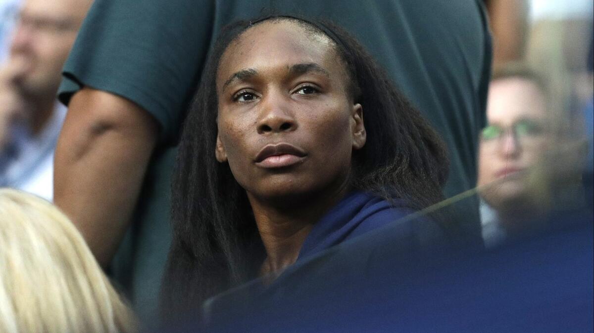 A phrase used by tennis analyst Doug Adler during a 2017 Australian Open match by Venus Williams, watching sister Serena play at this year's tournament, cost the commentator his ESPN job, but network and Adler have settled the issue.