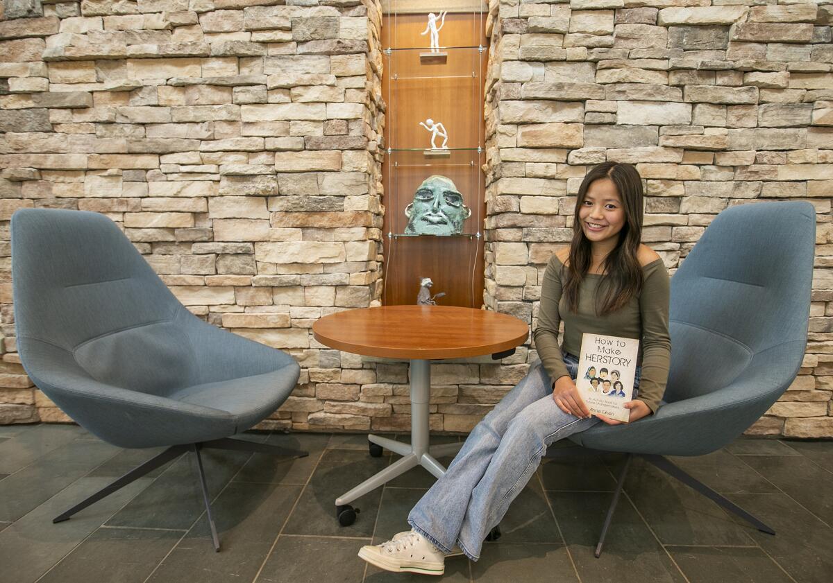 Anne Chen, a junior at Sage Hill School, recently published a book.