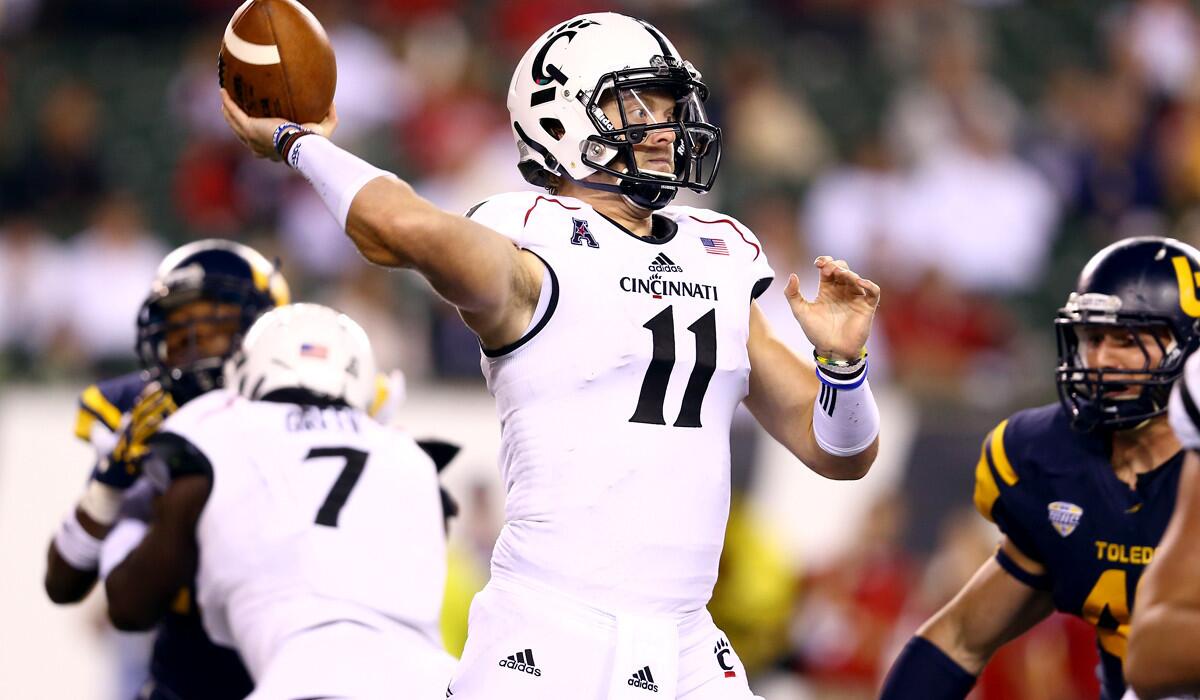 Quarterback Gunner Kiel and Cincinnati will try to become the first Ohio team to beat Ohio State since 1928.