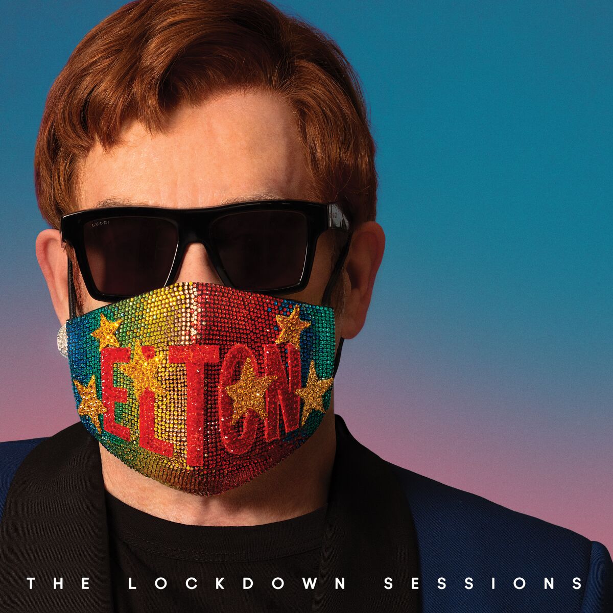 This cover image released by Interscope Records shows "The Lockdown Sessions" by Elton John. (Interscope Records via AP)