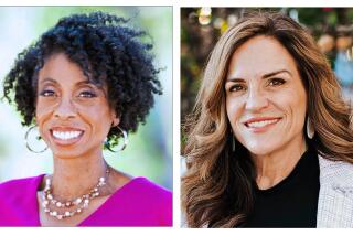 The San Diego County Supervisor candidates for District 4, Monica Montgomery Steppe and Amy Reichert.