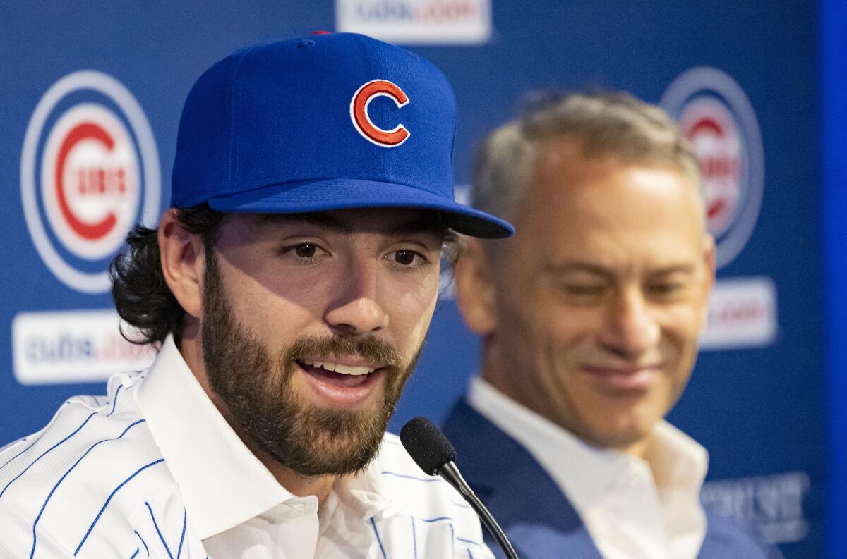 Dansby Swanson's introductory press conference with Cubs 