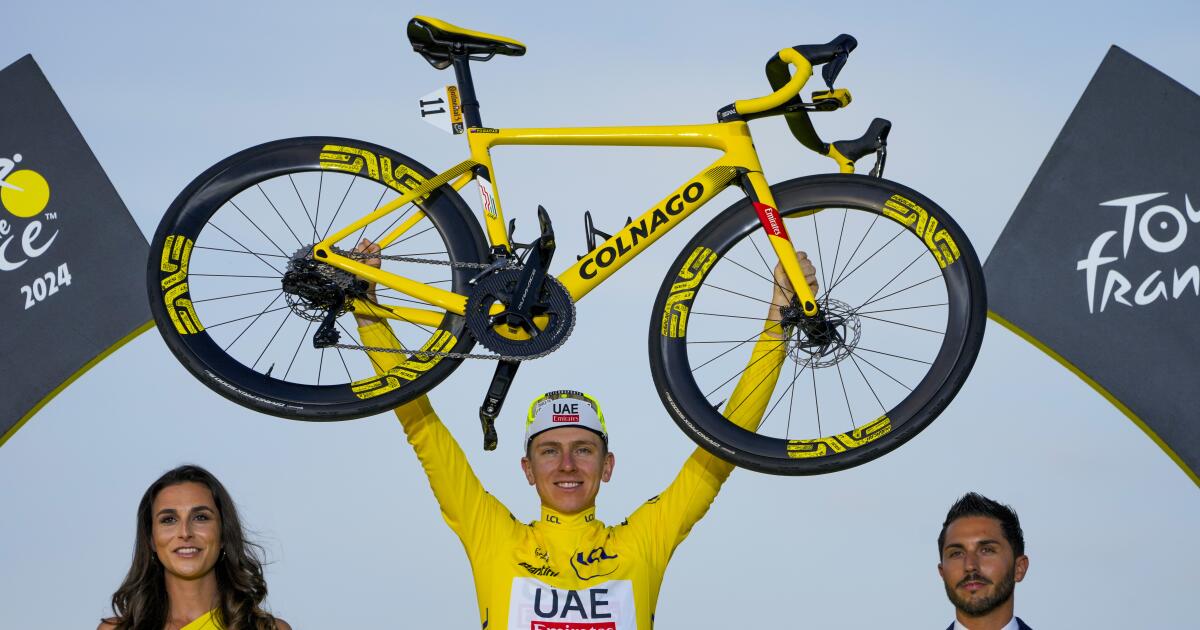 Tadej Pogacar dominates final stage to win Tour de France for a third time