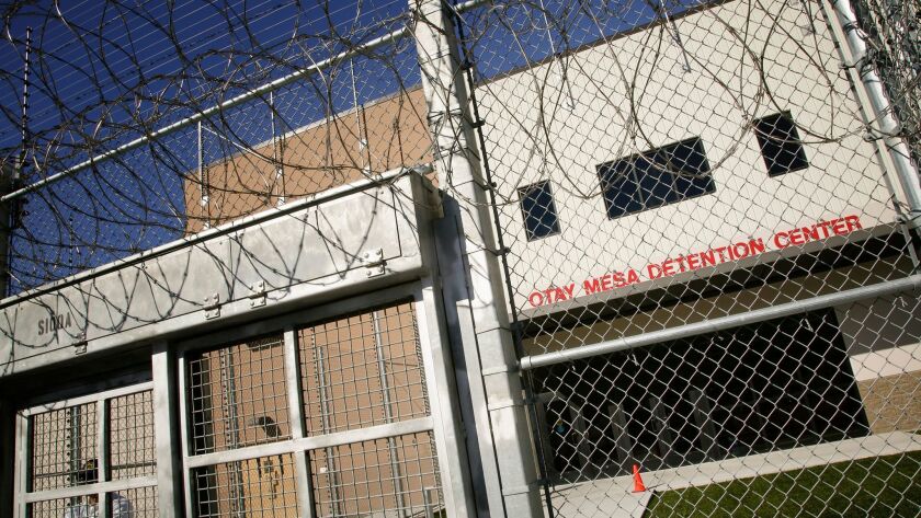 Otay Mesa Detention Center in San Diego.
