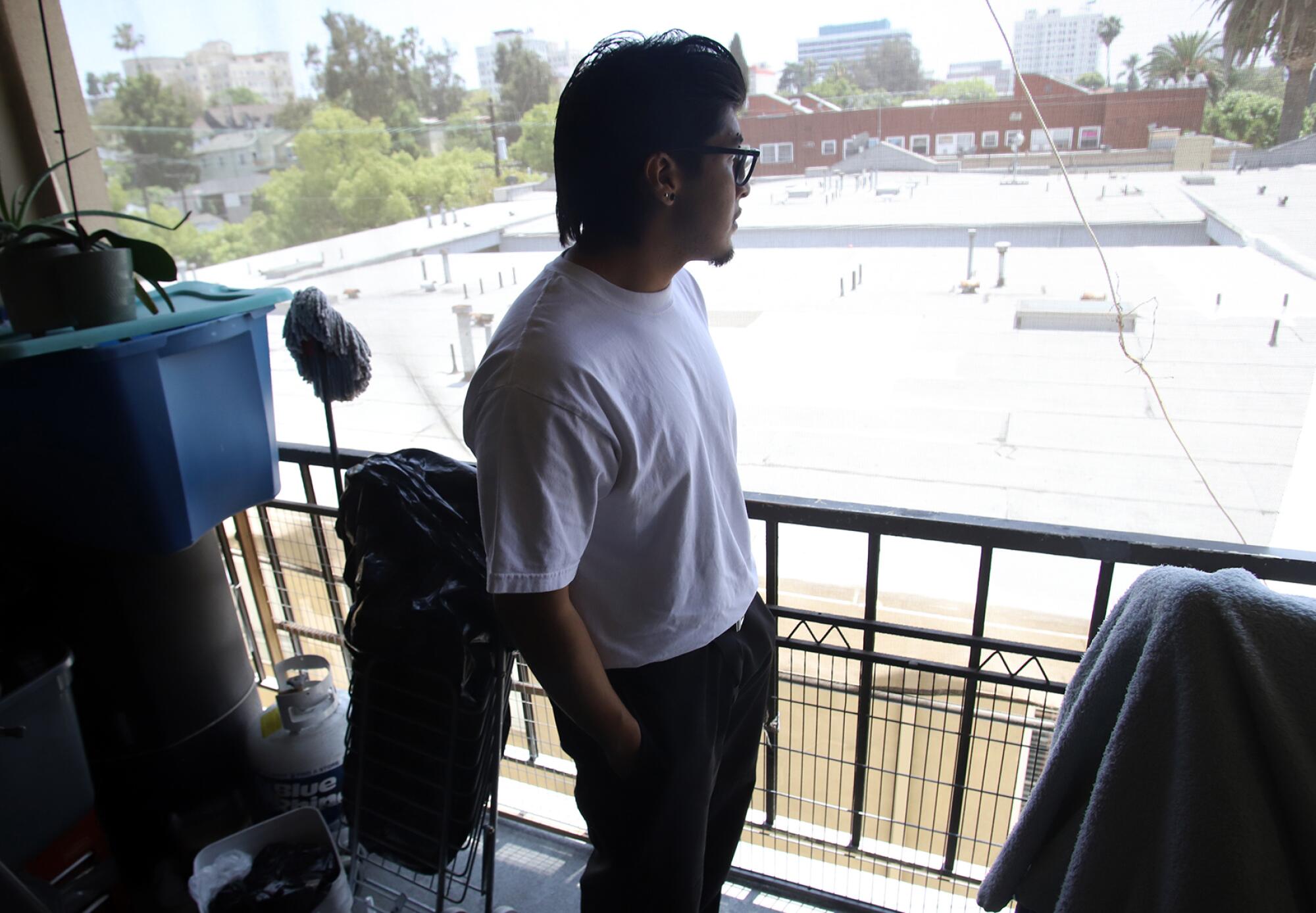 Los Angeles, Ca., June 12, 2025 - Carlos Gonzalez, 22, of Los Angeles l