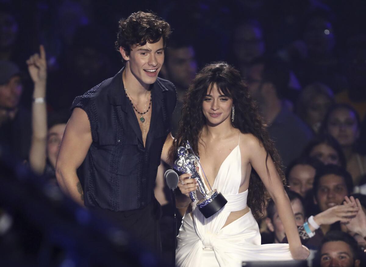 Shawn Mendes and Camila Cabello