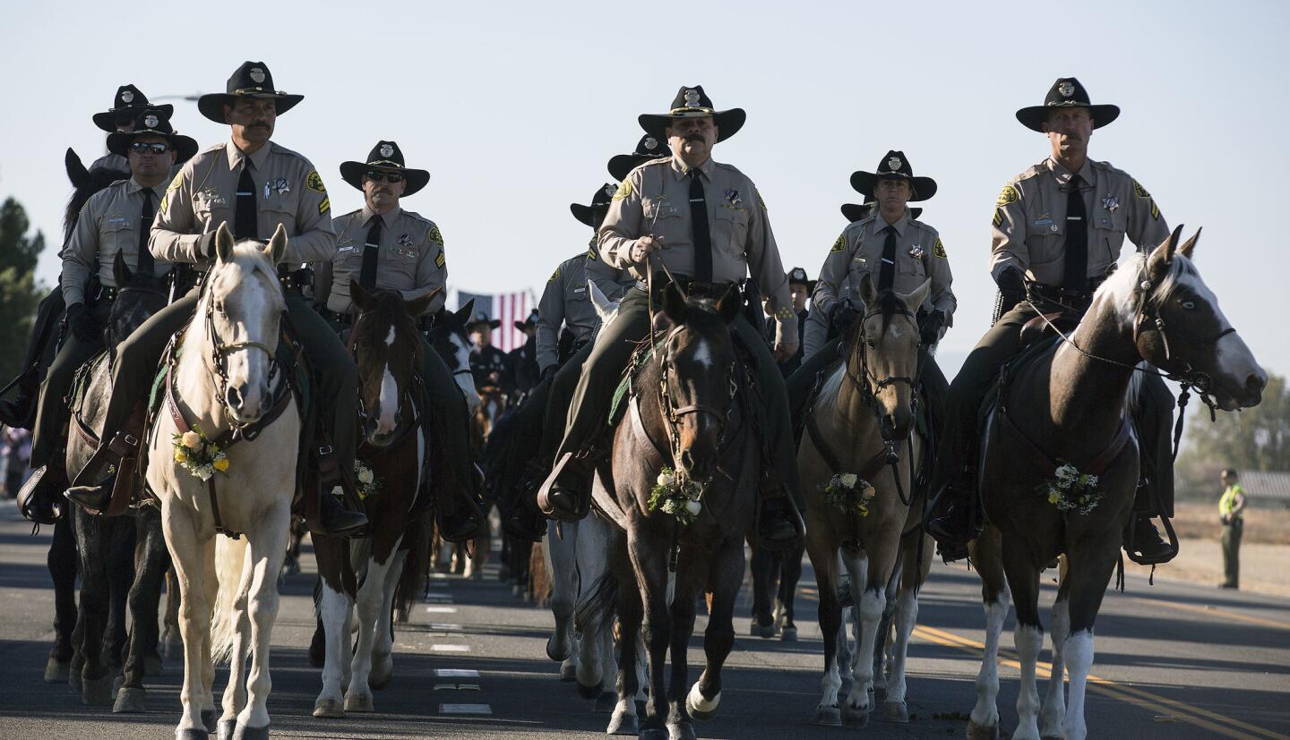 Funeral for L.A. County Sheriff's Sgt. Steve Owen