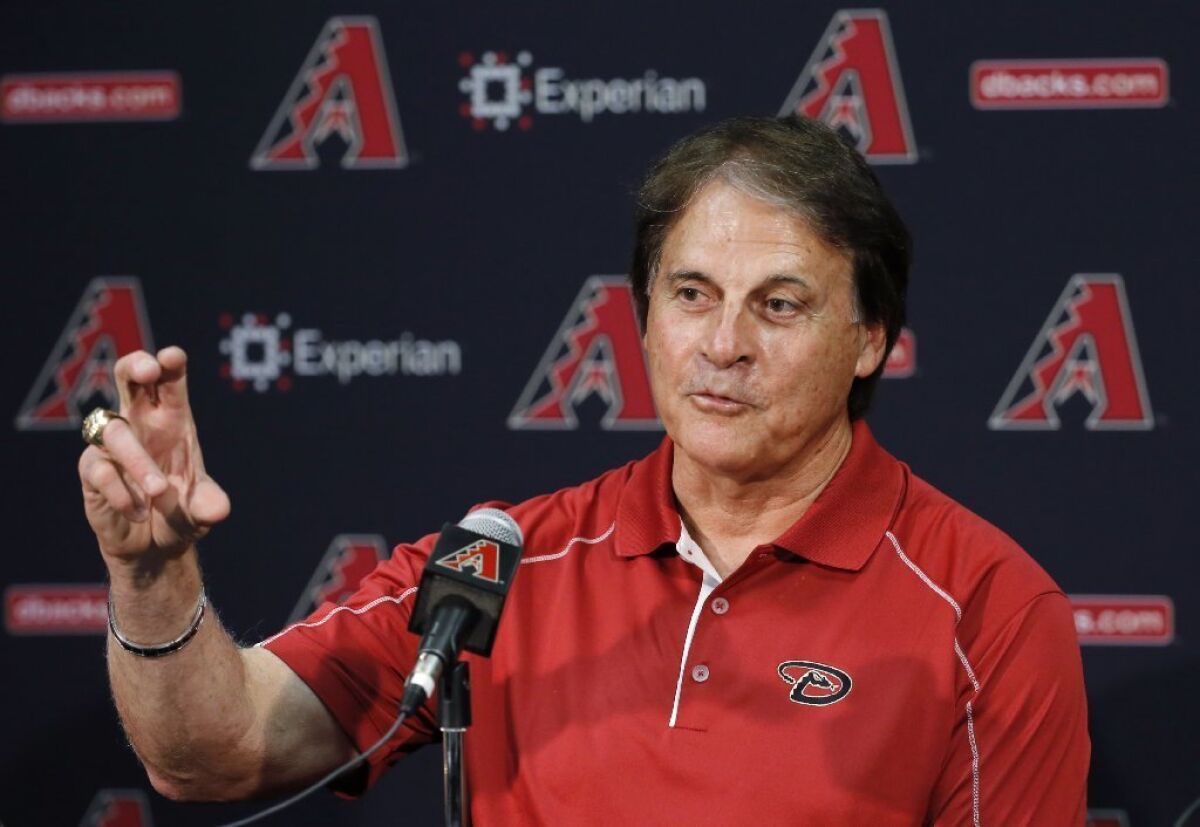 Tony La Russa was hired Thursday as manager of the Chicago White Sox.