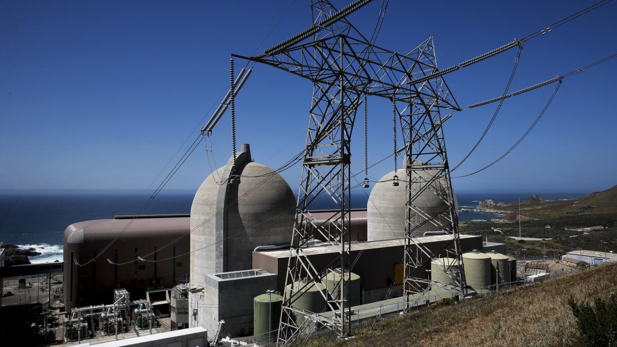 Op-Ed: We don't need Diablo Canyon's nuclear power - Los Angeles Times
