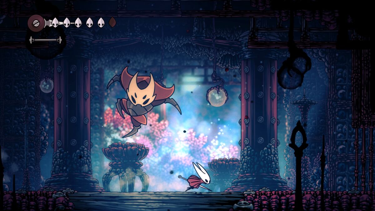Explore a vast world of magical insect-like creatures in "Hole Knight: Silksong."