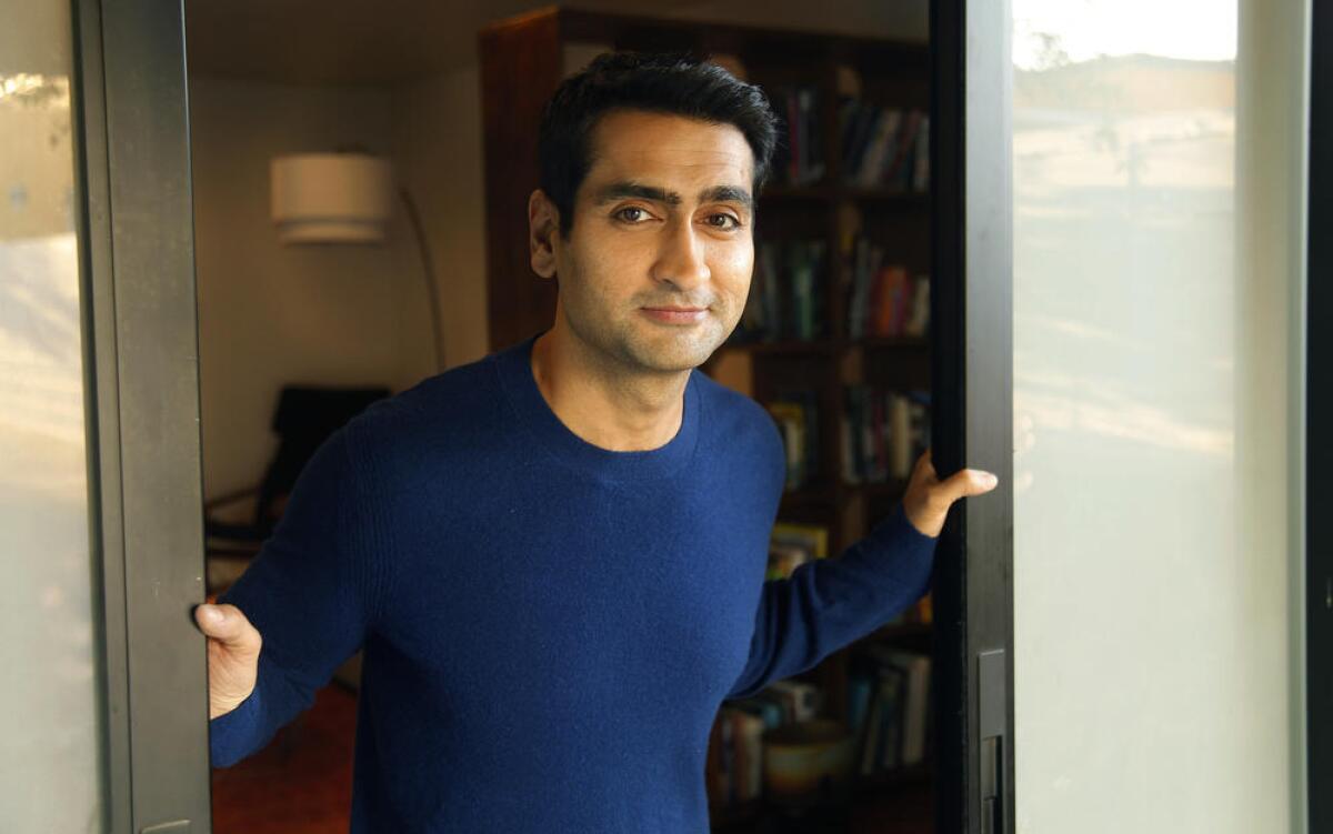 Kumail Nanjiani and Emily V. Gordon.