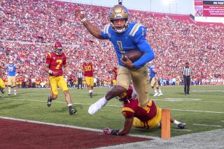 Los Angeles, CA - November 20: UCLA quarterback Dorian Thompson-Robinson.