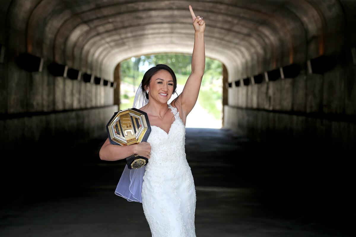 Esparza is at the top of the UFC's women's strawweight division once more.