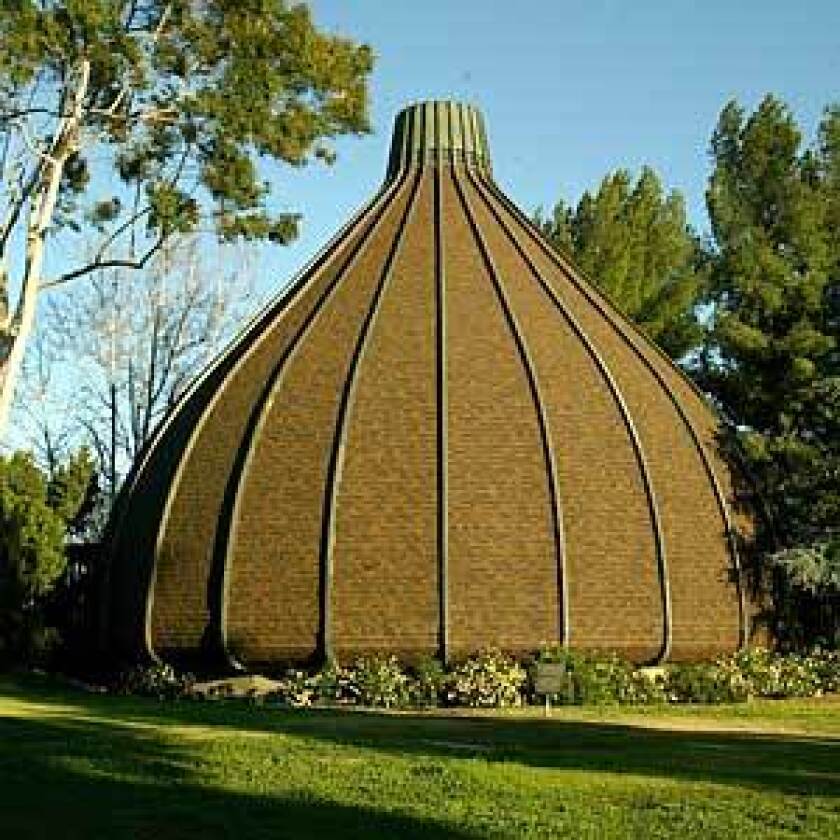 The Sepulveda Unitarian Universalist Society building is called "The Onion."