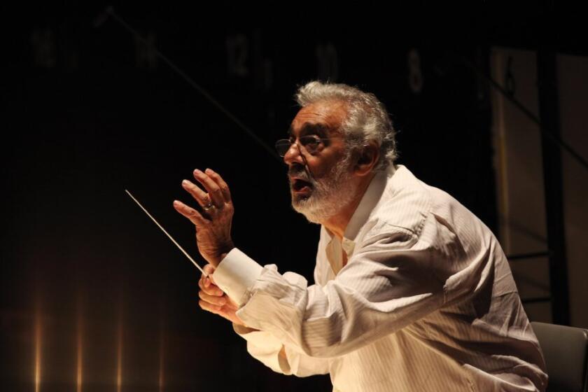Placido Domingo will bring his annual Operalia competition to L.A. in 2014.