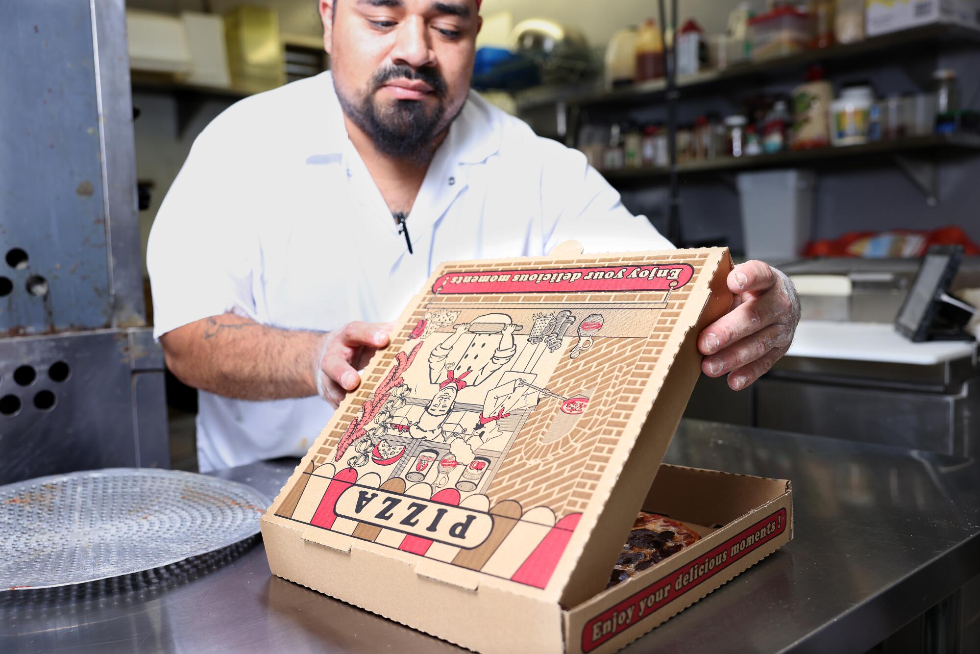 Pizza of Venice Executive Chef Victor Chacon.