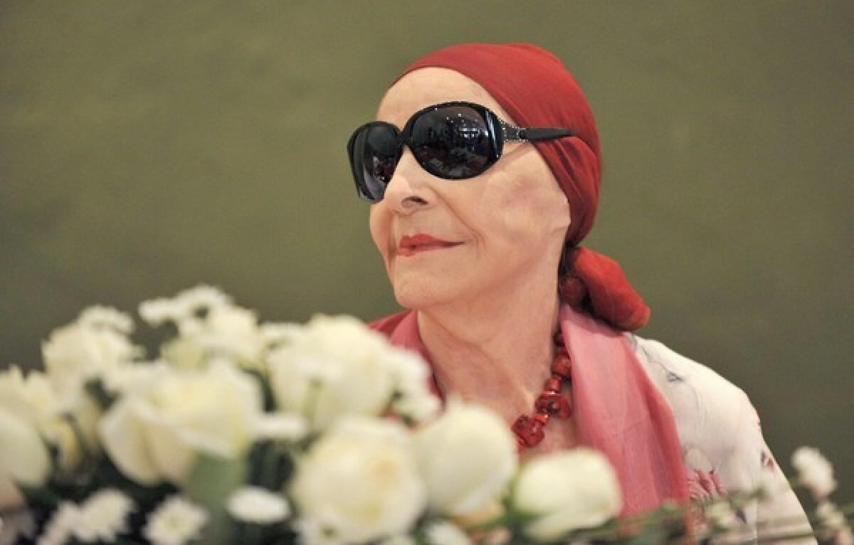 'AMO LA VIDA': Alicia Alonso, who says she loves life, has no plans to retire and is not grooming a successor.