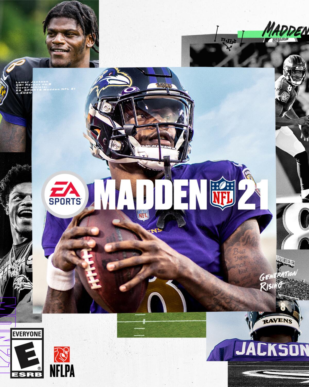 Reigning NFL MVP Jackson will appear on Madden 21 cover - The San Diego  Union-Tribune