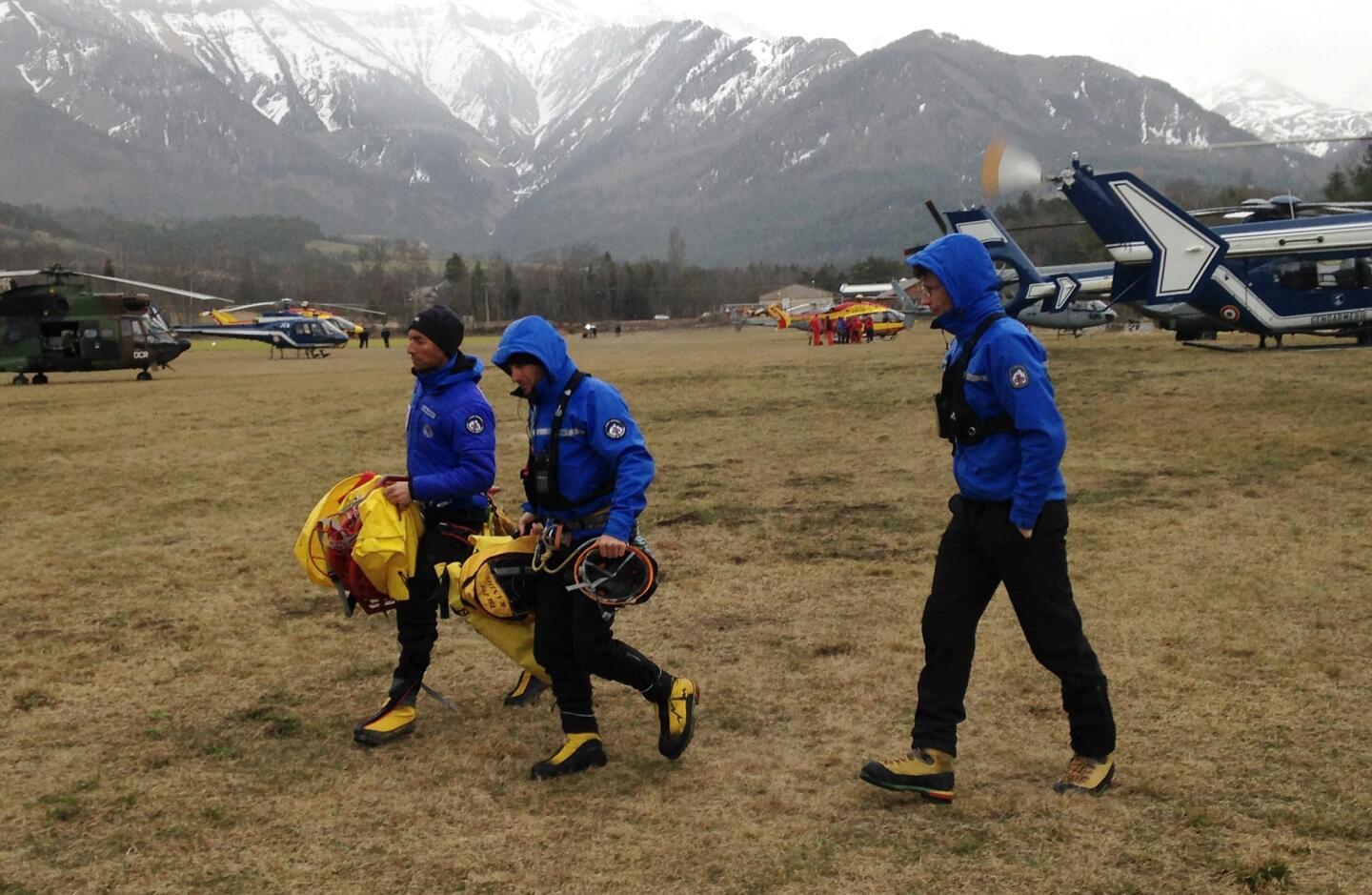 Germanwings plane crashes in French Alps