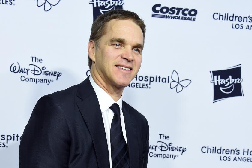 LOS ANGELES, CA - OCTOBER 20: LA Kings President Luc Robitaille arrives at the 2018 From Paris With Love Children's Hospital Los Angeles Gala at L.A. Live Event Deck on October 20, 2018 in Los Angeles, California. (Photo by Gregg DeGuire/Getty Images)