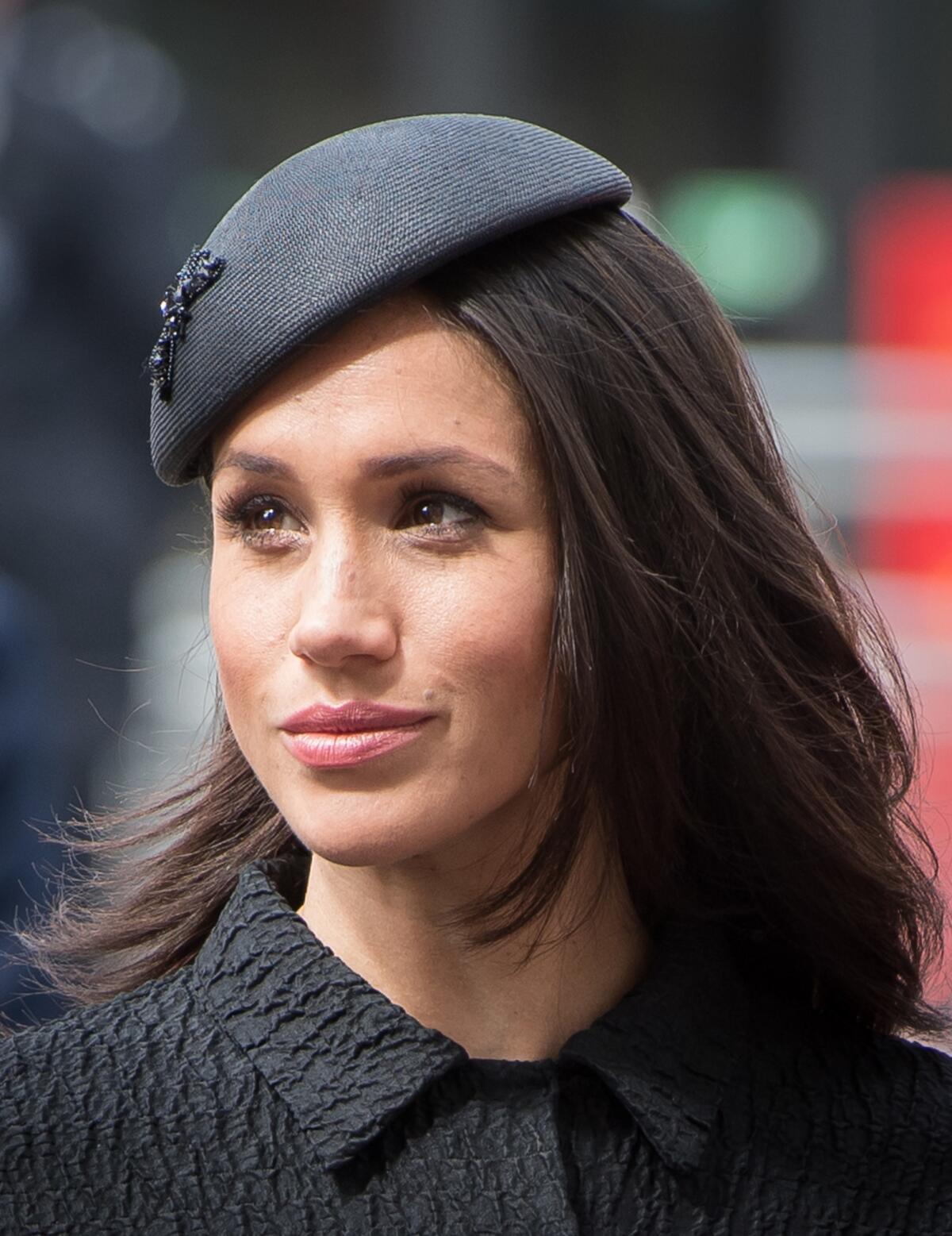 Meghan Markle attends the Anzac Day service at Westminster Abbey.