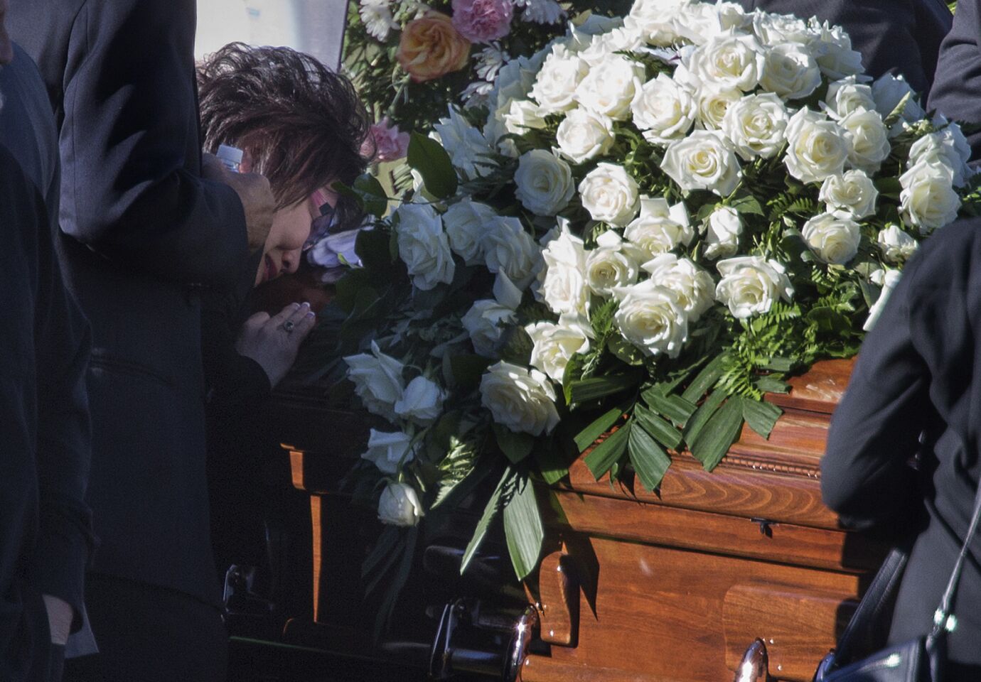 Robert Adams' funeral