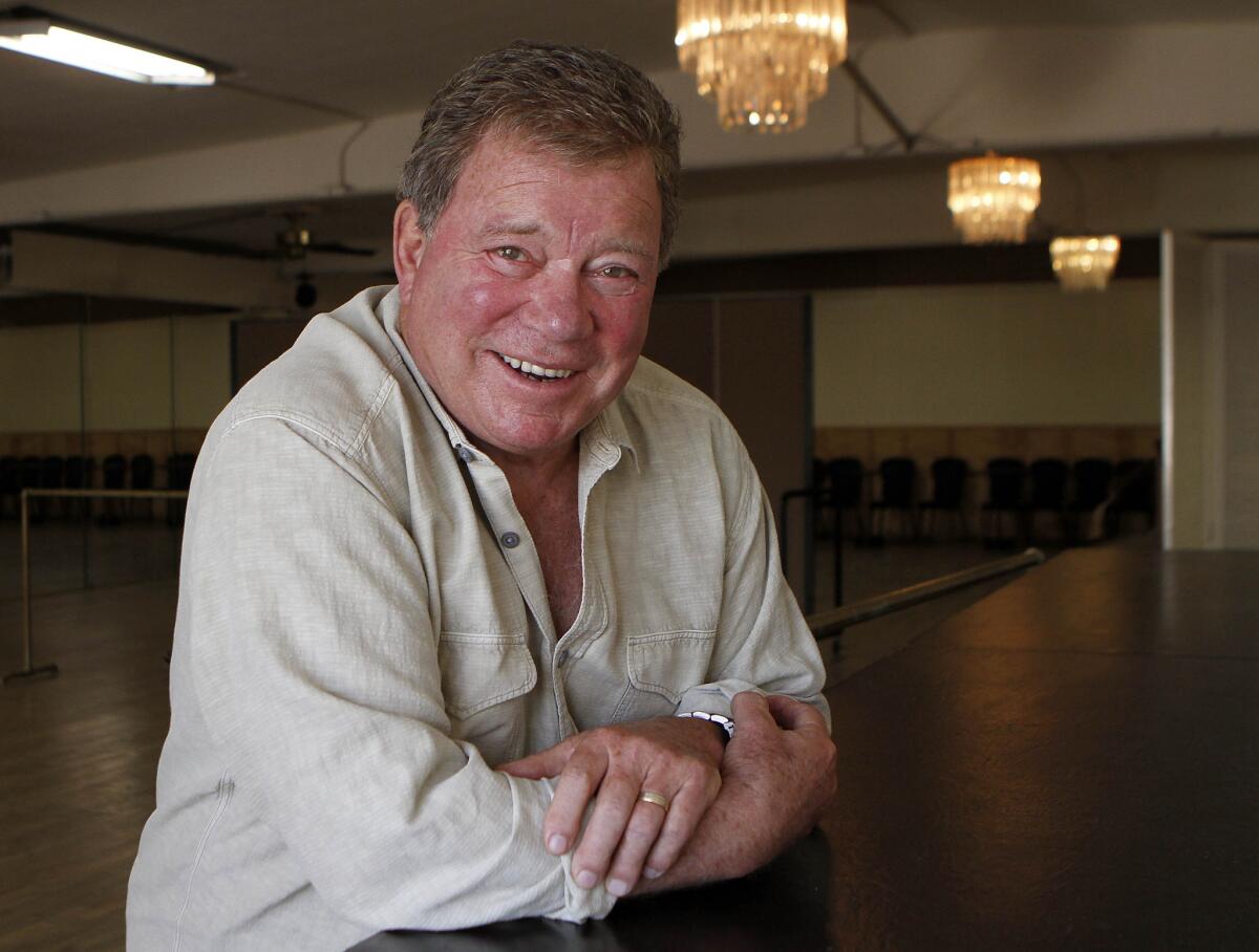 William Shatner, shown in 2012, attended a Red Cross charity event in Florida on Saturday evening.