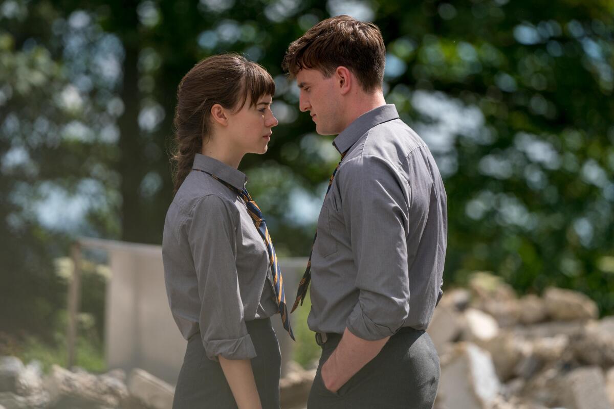 Paul Mescal and Daisy Edgar-Jones in Hulu's "Normal People," adapted from Sally Rooney's bestselling novel.
