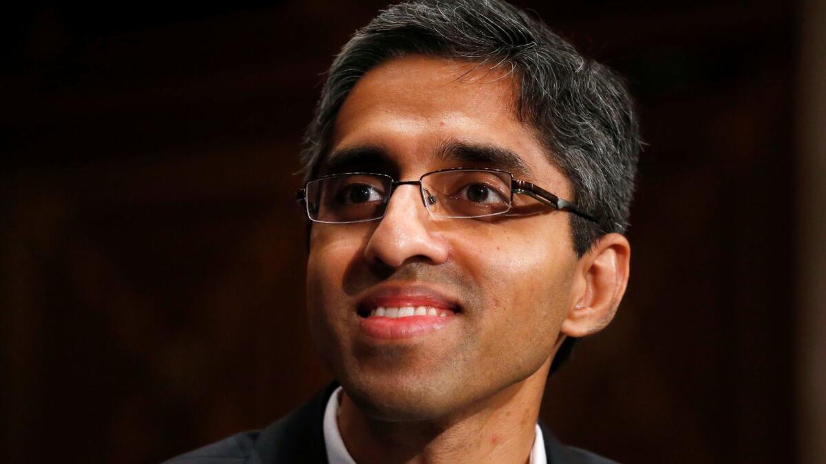 U.S. Surgeon General Vivek Murthy says addiction is not a moral failure, but a disease of the brain.