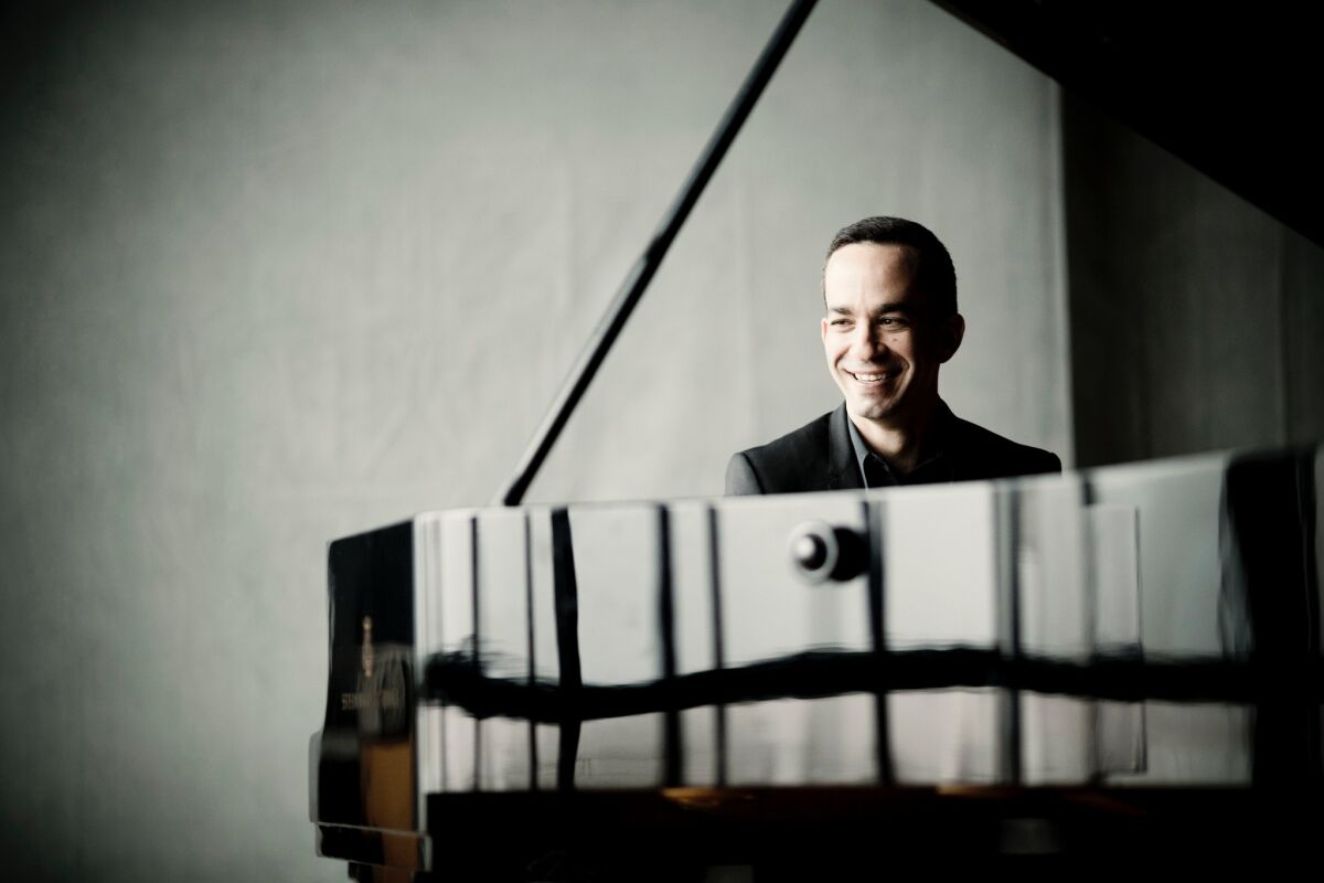 The May 16 and 17 performances featuring pianist Inon Barnatan are among the 16 remaining April and May San Diego Symphony concerts that were canceled on Wednesday.