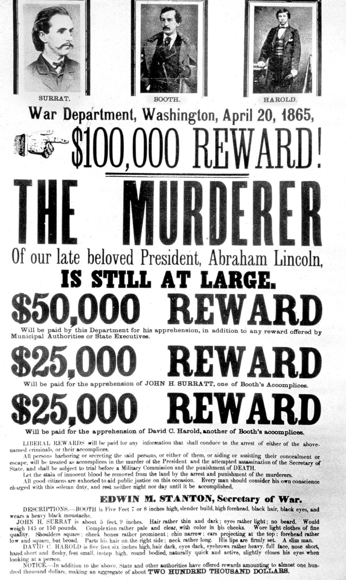 John Wilkes Booth was the first of four presidential killers.
