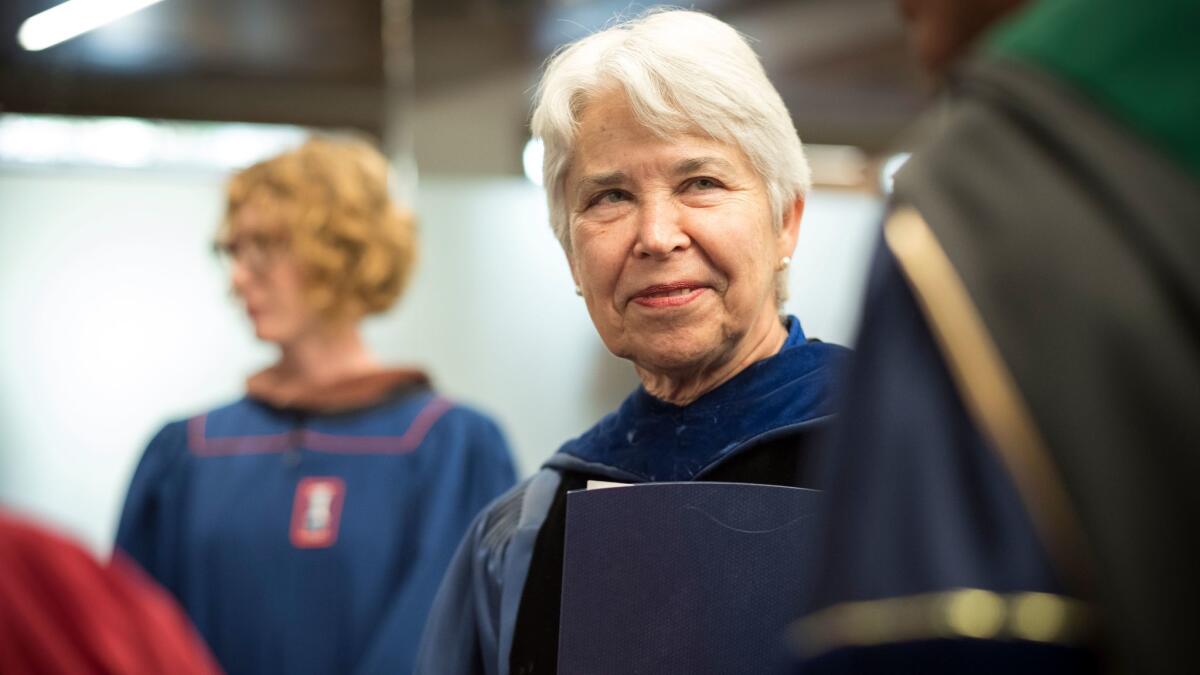 UC Berkeley Chancellor Carol T. Christ.