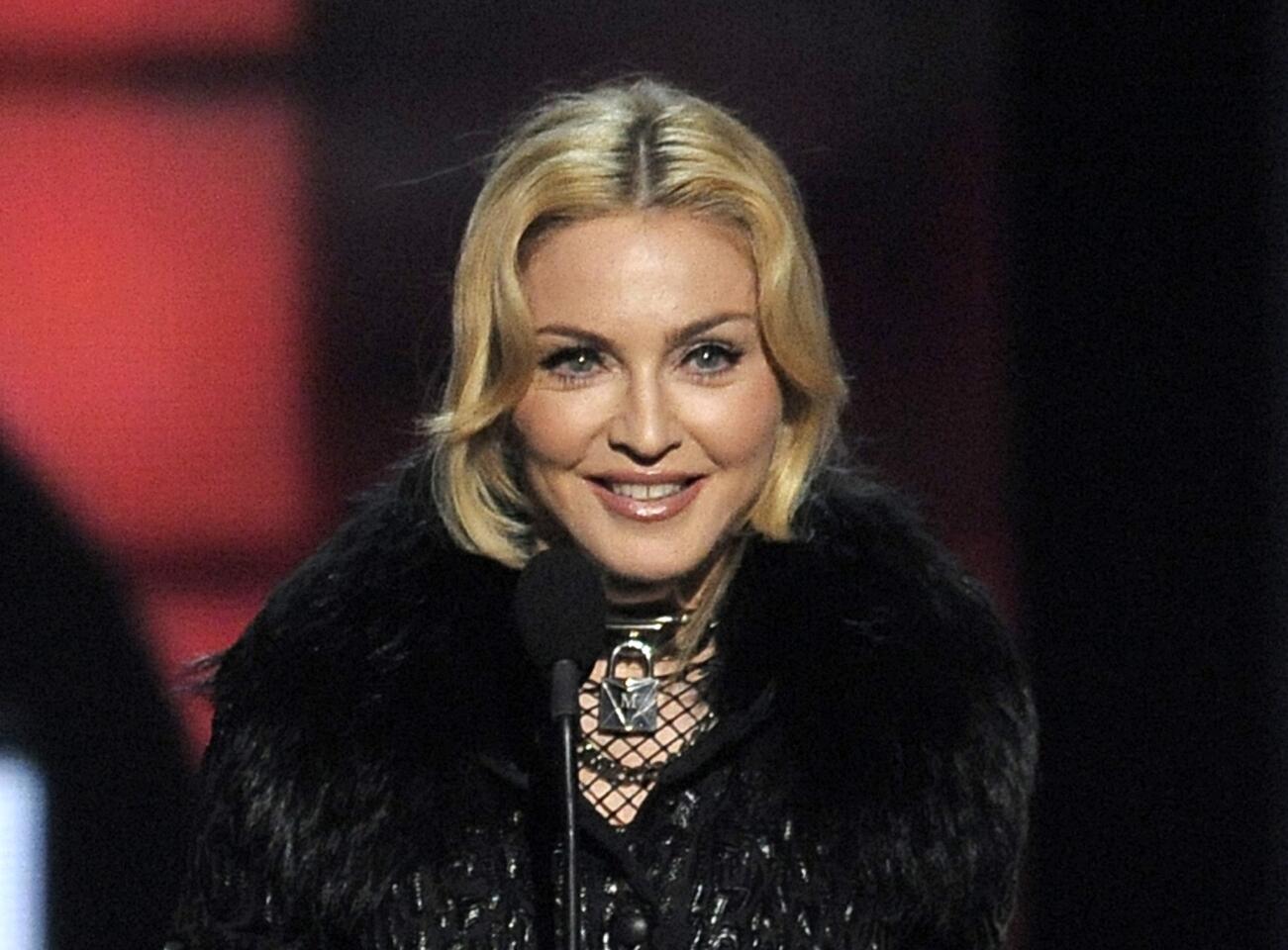 Madonna banned from movie theater chain after texting