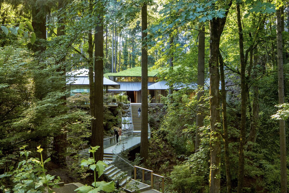 The Cultural Village at the Portland Japanese Garden.