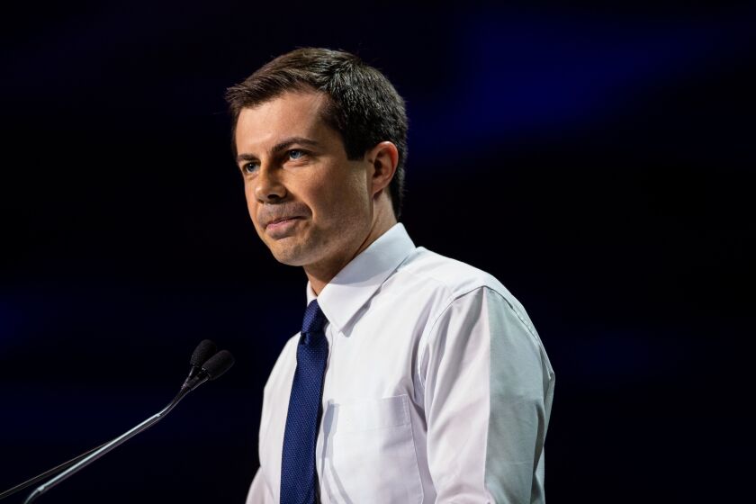 Kent Nishimura  Los Angeles Times Presidential candidate Pete Buttigieg received the second-most in contributions in San Diego County.