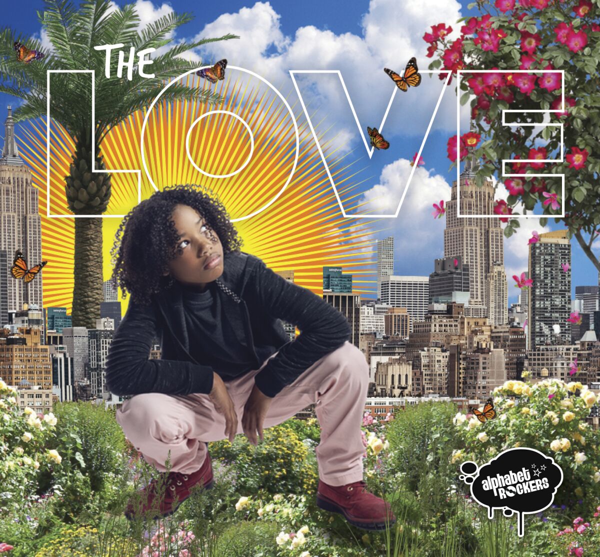 Alphabet Rockers' "The Love" album cover featuring 12-ear-old member Tommy Sheperd III