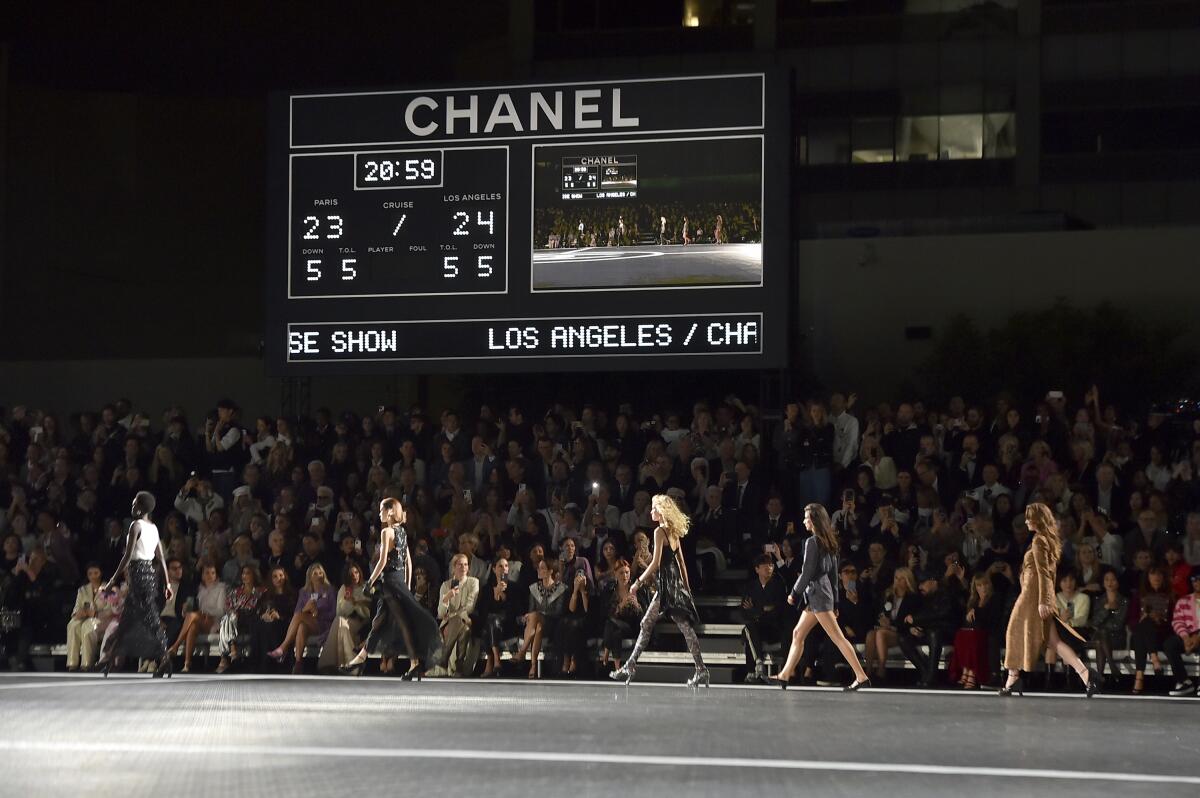 Chanel lures stars with cruise fashion show in Los Angeles - The